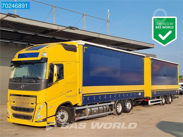 2021 VOLVO FH460 Used Curtain Side Trucks for sale