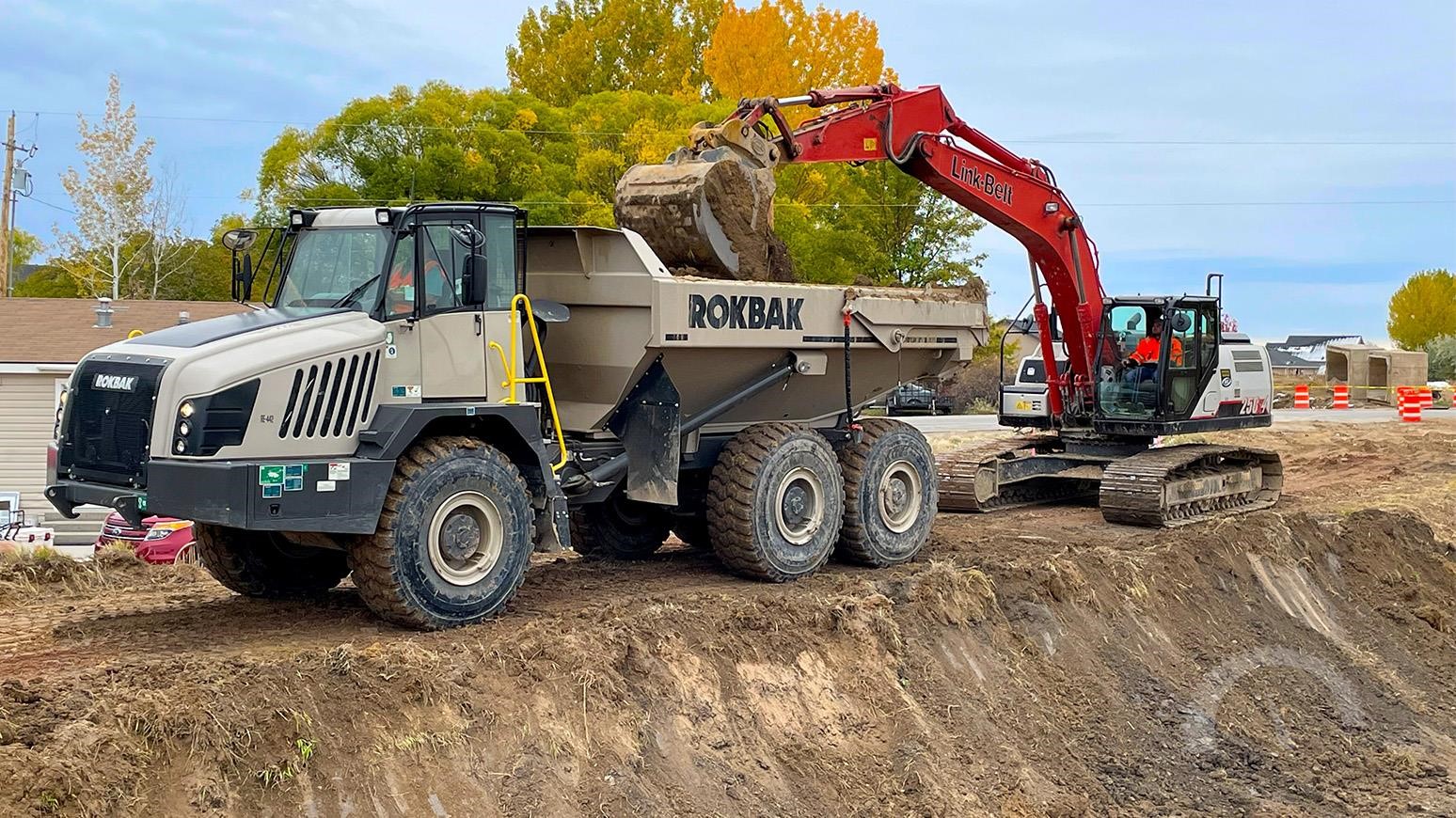 Rokbak Ra30 Articulated Dump Trucks Essential To Water Conservation