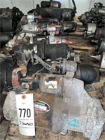 7 TRUCK STARTERS Used Other Truck / Trailer Components auction results