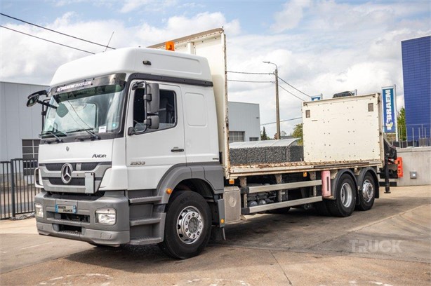 2013 MERCEDES-BENZ AXOR 2533 Used Kraanwagens te koop