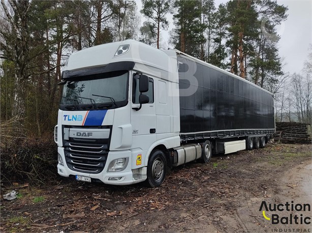 2014 DAF XF460 Used Curtain Side Trucks for sale