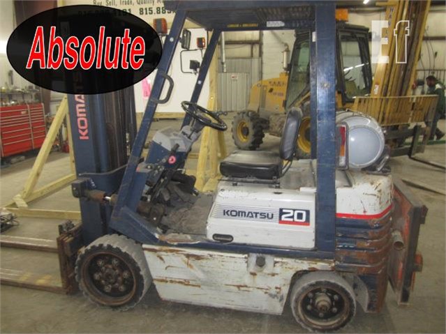 Komatsu forklift year by serial number