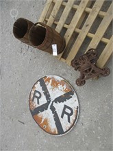 VINTAGE GROUPING HAY TROLLEY SIGN AND KEGS Used Other Collectibles upcoming auctions