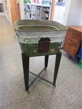 SINGLE RINSE TUB ON STAND Used Other Decorative upcoming auctions