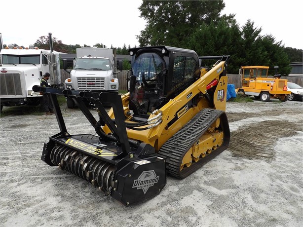 2022 CATERPILLAR 299D3 Used スキッドステアマルチャー for rent