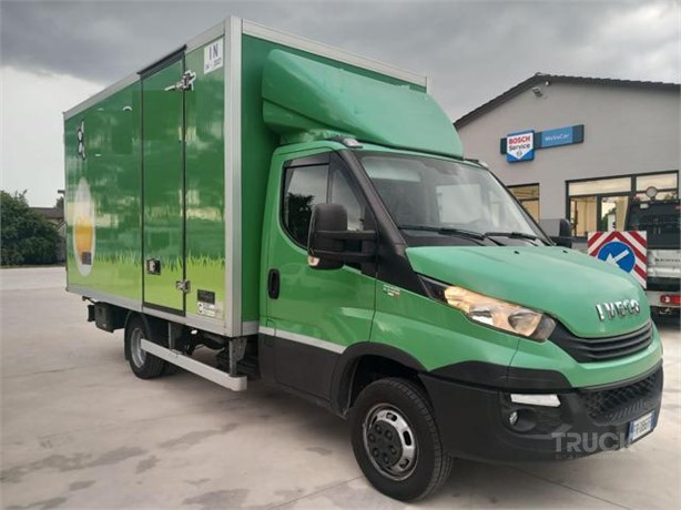2018 IVECO DAILY 50C15 Used Transporter mit Kühlkoffer zum verkauf