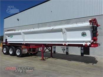 2015 BARKER Used Side Dump Trailers for hire