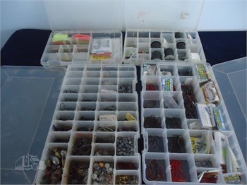 FISHING COLLECTION OF FISHING LURES Personal Property / Household items  Auction Results in FUNK, NEBRASKA