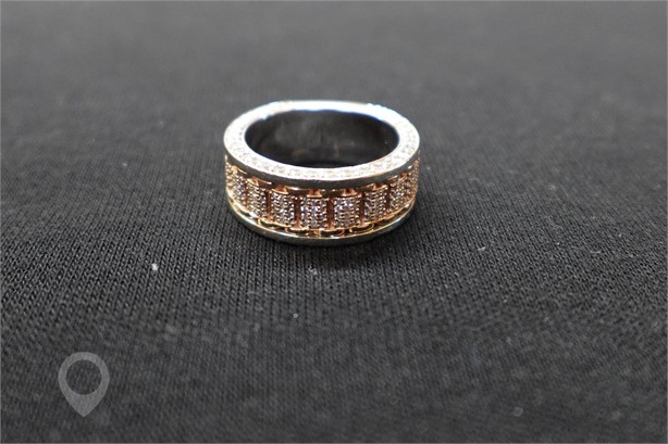 14K ROSE GOLD OCTAGONAL GENT'S RING Used Rings Fine Jewellery auction results