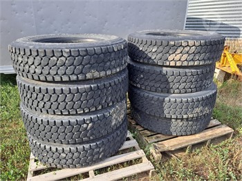 2000 DUNLOP 11R22.5 Used Tyres Truck / Trailer Components auction results