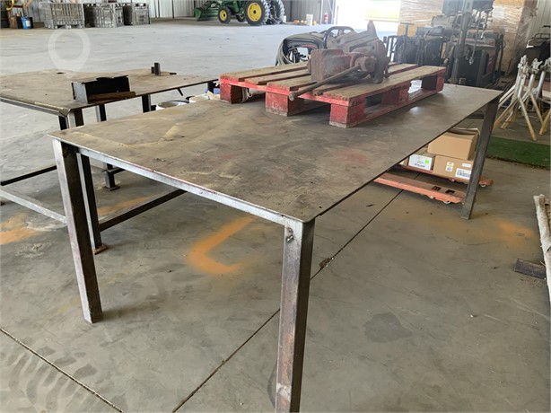 SHOP BUILT BENCH Used Workbenches / Tables Shop / Warehouse auction results