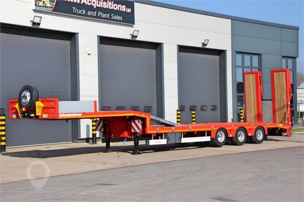 2024 KÄSSBOHRER 3 AXLE NON-EXTENDABLE NO REAR STEER LOW LOADER TRA New Low Loader Trailers for sale