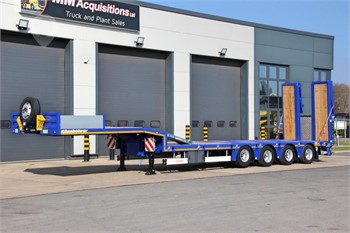 2024 KÄSSBOHRER 4 AXLE NON-EXTENDABLE REAR STEER LOW LOADER TRAILE New Low Loader Trailers for sale
