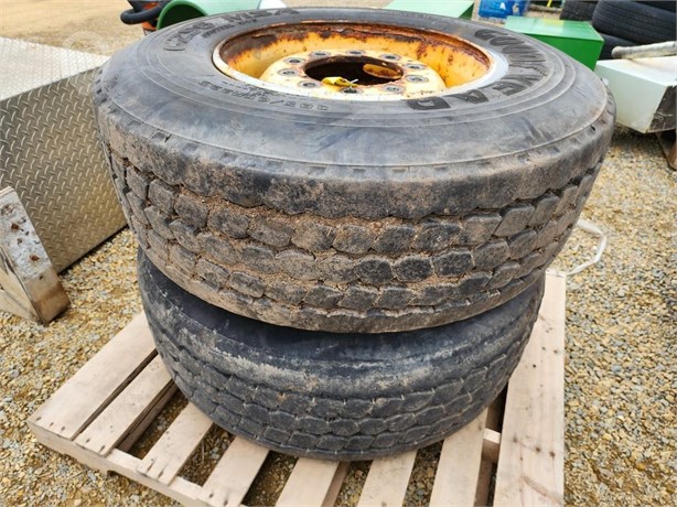 TIRES & RIMS 385/65R22.5 Used Tyres Truck / Trailer Components auction results