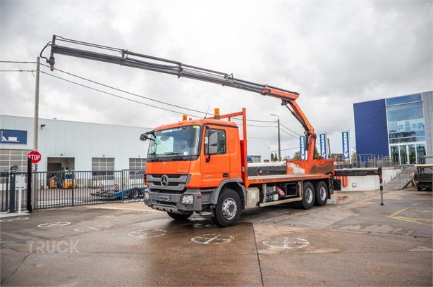 2011 MERCEDES-BENZ ACTROS 2636 Used Kraanwagens te koop