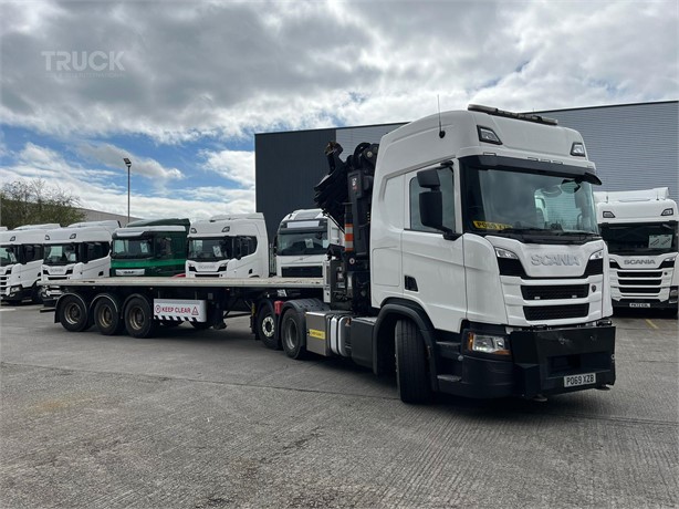 2019 SCANIA R450 Used LKW mit ladekrane zum verkauf