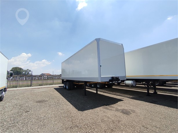 2003 HENRED FRUEHAUF 10.4M D/AXLE Used Box Trailers for sale