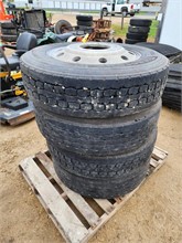 FIRESTONE 285/75R24.5 TIRES & ALUMINUM RIMS Used Tyres Truck / Trailer Components auction results