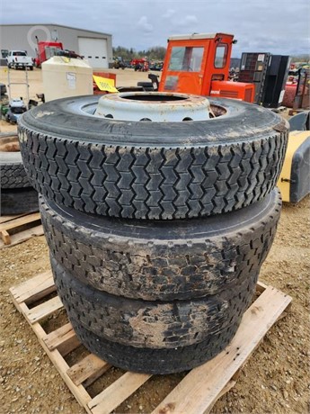 TIRES & RIMS 11R22.5 Used Tyres Truck / Trailer Components auction results