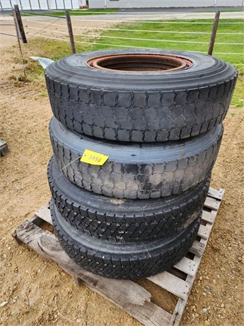 MICHELIN 11R22.5 TRIES & RIMS Used Tyres Truck / Trailer Components auction results