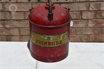 EVINRUDE GAS CAN Used Gas / Oil Collectibles auction results