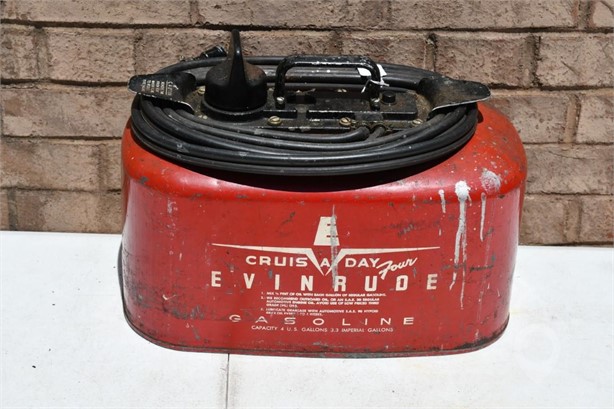 EVINRUDE GAS CAN Used Gas / Oil Collectibles auction results