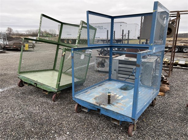 (2) HEAVY DUTY METAL CARTS Used Other auction results