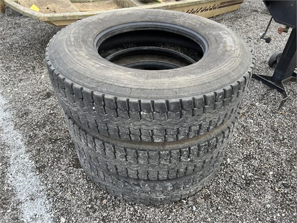 (3) 22.5 TRUCK TIRES Used Other auction results