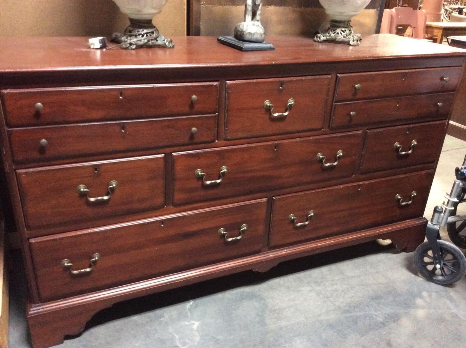 Drexel Heritage Eight Drawer Solid Wood Dresser J Levine Auction