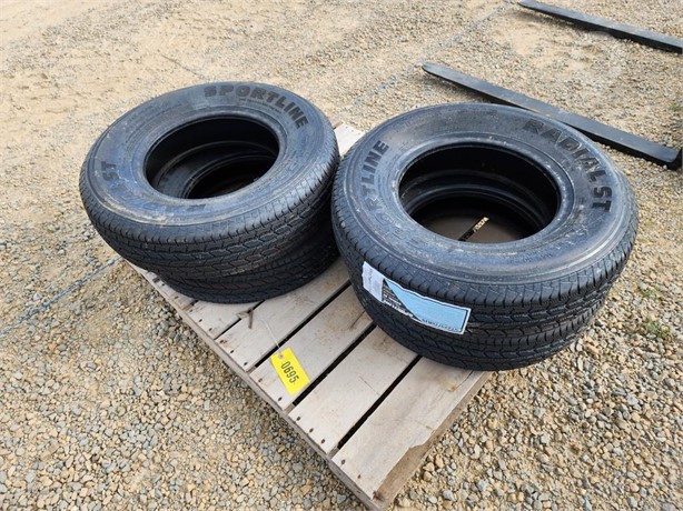 SPORTLINE 225/75R15 TIRES Used Tyres Truck / Trailer Components auction results