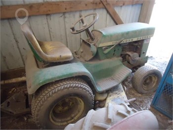 JOHN DEERE 110 RIDING MOWER Used Lawn / Garden Personal Property / Household items auction results