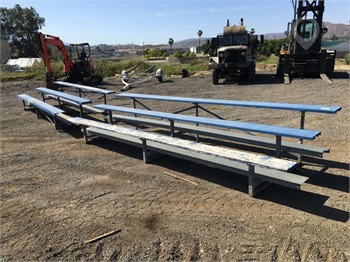 (2) 15' X 4 1/2' X 2 1/2' BLEACHER SECTIONS Used Other auction results