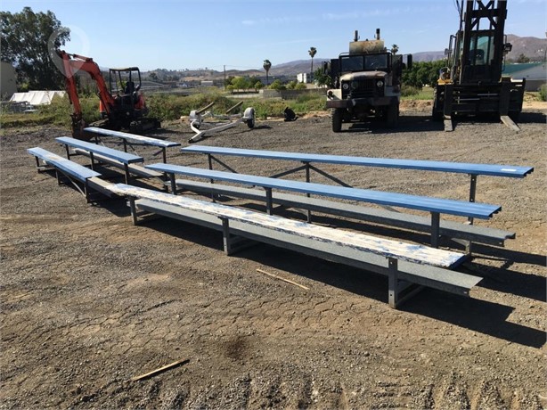 (2) 15' X 4 1/2' X 2 1/2' BLEACHER SECTIONS Used Other auction results