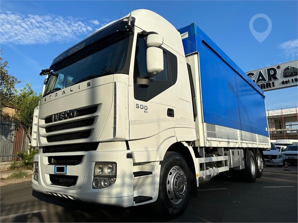 2008 IVECO STRALIS 500 Used Curtain Side Trucks for sale