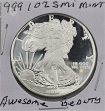SUNSHINE MINT INC 1 OZ SILVER ROUND; .999 FINE SIL Used Silver Bullion Coins / Currency upcoming auctions