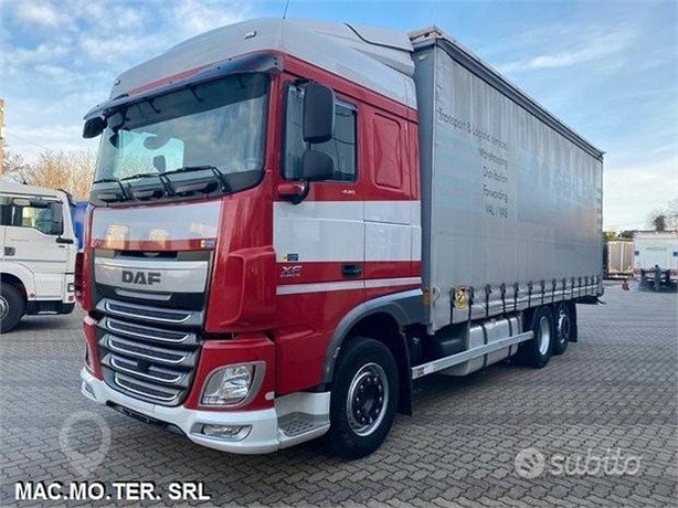 2014 DAF XF440 Used Curtain Side Trucks for sale