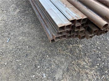 16 GA. STEEL 2"X2"X20' Used Other Shop / Warehouse auction results