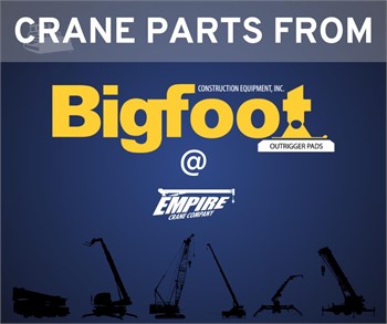 BIGFOOT CONSTRUCTION EQUIPMENT PARTS Used Crane Other for sale