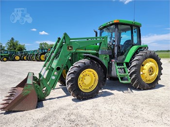 1999 JOHN DEERE 7410 Used 100 HP to 174 HP Tractors for sale
