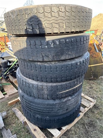 TRUCK TIRES 10R/22.5 Used Tyres Truck / Trailer Components auction results