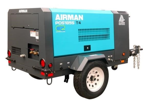 2024 AIRMAN PDS185 Used エアコンプレッサー for rent