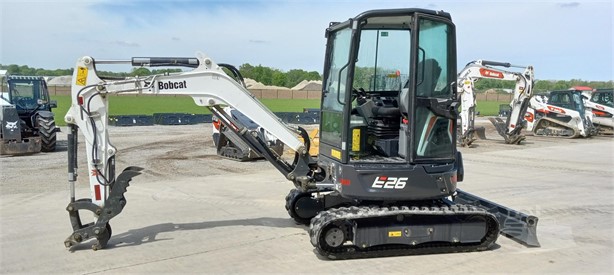 2022 BOBCAT E26 Used Mini (up to 12,000 lbs) Excavators for sale