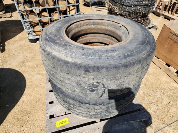 TIRES & RIMS 385/65R22.5 Used Tyres Truck / Trailer Components auction results