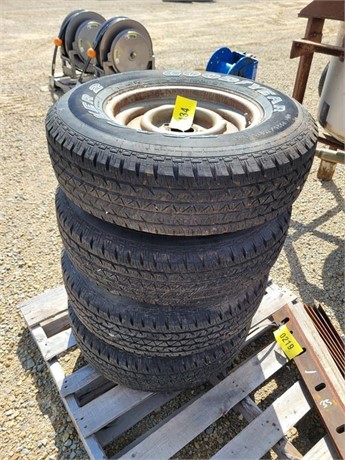 TIRES & RIMS 225/75R15 Used Tyres Truck / Trailer Components auction results