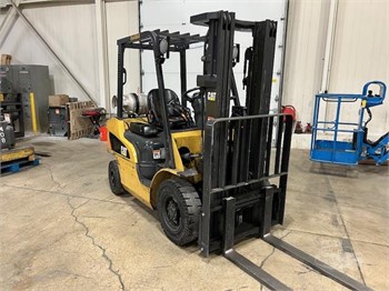 2017 CATERPILLAR GP25N Used Pneumatic Tyre Forklifts for hire
