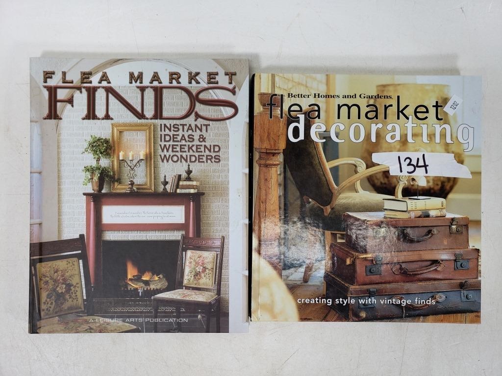 Flea Market Decorating Books Mtc Online Auctions - 