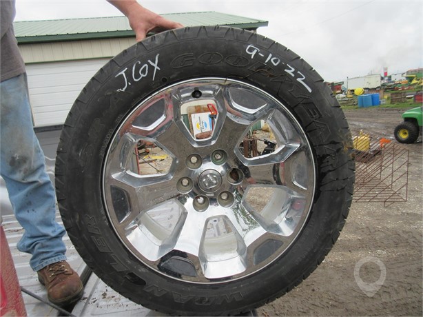 DODGE RAM PT275/55R20 Used Wheel Truck / Trailer Components auction results