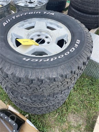 CHEVY RIMS & TIRES Used Tyres Truck / Trailer Components auction results