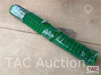 GREEN PVC-COATED EURO MESH FENCING Used Fencing Building Supplies upcoming auctions