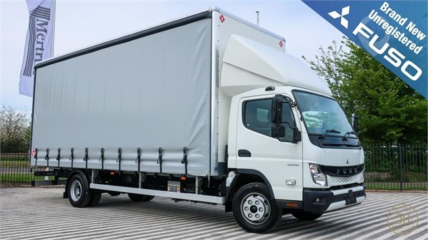 2024 MITSUBISHI FUSO CANTER 7C18 Used Curtain Side Trucks for sale